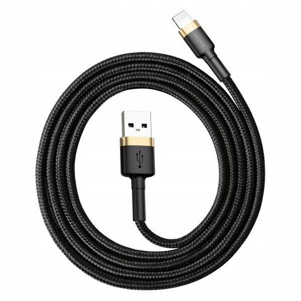 BASEUS SZYBKI KABEL USB LIGHTNING 1M DO ŁADOWANIA IPHONE QC3.0 DO ŁADOWARKI zdjęcie 14