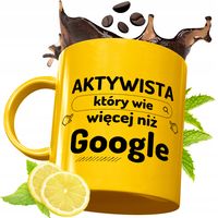 Złoty Kubek Premium Dla Aktywisty Prezent Z Nadrukiem Ze Zdjęciem