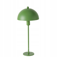 LAMPA STOŁOWA GRZYBEK ZIELONA METALOWA NA STÓŁ PETUNIA 41X18X18 CM