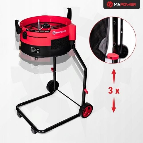 ROZDRABNIACZ DO LIŚCI MULCZER ROZDRABNIARKA ELEKTRYCZNY DUŻY ZBIORNIK na Arena.pl