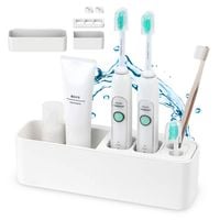 Uchwyt na szczoteczki do zębów Wieszak Organizer łazienkowy Kubek