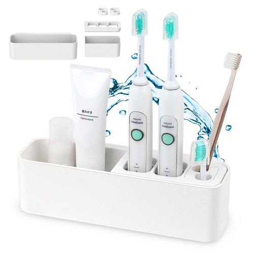 Uchwyt na szczoteczki do zębów Wieszak Organizer łazienkowy Kubek Pojemnik na Arena.pl