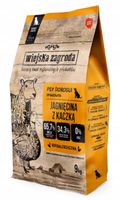 Wiejska Zagroda karma sucha dla psa jagnięcina z kaczką 9 kg chrupki S