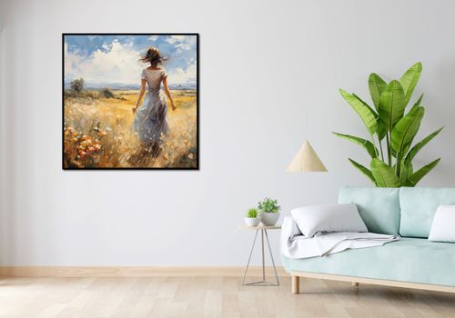 Plakat 100x100cm Podmuch Lata na Arena.pl