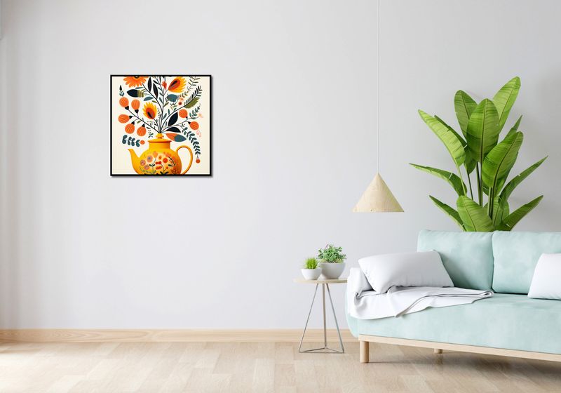 Plakat 60x60cm Bujna Herbata zdjęcie 4