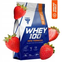 NOWE PYSZNE BIAŁKO WPC Trec Whey 100 700g SERWATKOWE PROTEINY NA MASĘ SIŁĘ