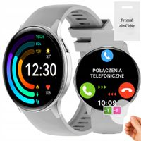 Smart-Trend zegarek damski RUBICON Aureon Pulse Pro BN51 ZD- SILVER