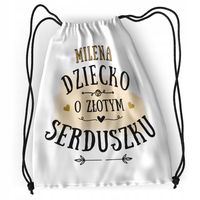 Plecak Sportowy Szkolny Dla Mileny Córki Dziecka Z Nadrukiem Ze Zdjęciem