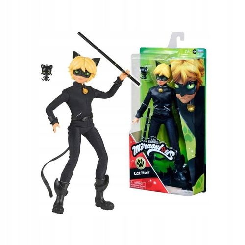 MIRACULOUS: Biedronka i Czarny Kot, Lalka Czarny Kot 50002 na Arena.pl
