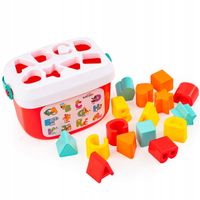 DUMEL TULI FUN KOSZYCZEK SORTER KSZTAŁTÓW I LITER UKŁADANKA KOSZYK WIADERKO