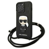 Karl Lagerfeld KLHCP13LCMNIPK iPhone 13 Pro / 13 6,1" hardcase czarny/black