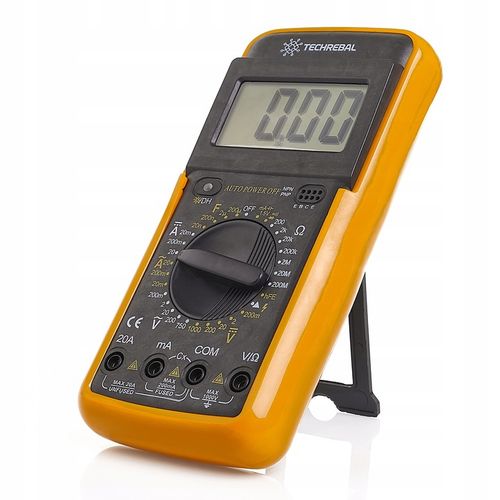 MULTIMETR MIERNIK NAPIĘCIA PRĄDU TECHREBAL DT9205A na Arena.pl