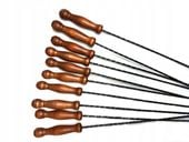 WIDEŁKI KIJE DO OGNISKA GRILLA KIJKI 120CM 10szt!