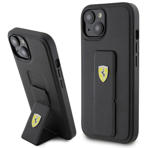 Etui Ferrari do iPhone 15, iPhone 14, iPhone 13, Czarny zdjęcie 1