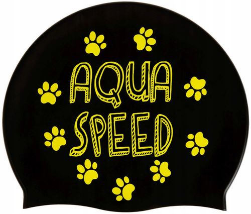 Czepek pływacki dla dzieci silikonowy na basen Aqua Speed Kiddie Cat na Arena.pl