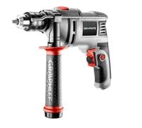 wiertarka udarowa 650w uchwyt kluczykowy 13 mm obroty 0-3000 - t 58g726