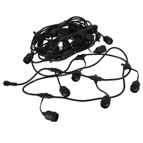 Girlanda OGRODOWA ŁAŃCUCH 10M + 20X żarówki LED na Arena.pl