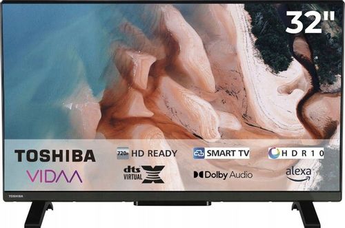 Telewizor Smart TV LED 32" TOSHIBA 32WV2E63DG VIDAA DVBT2 PVR Bluetooth HDR na Arena.pl