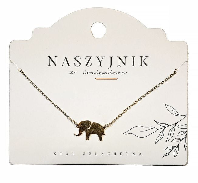 Naszyjnik ze słonikiem zdjęcie 1