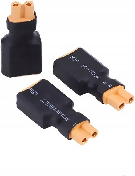 5 stk Adapter Plug Converter Bateria XT30 do XT60 zdjęcie 5