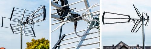 ANTENA DVBT2 DO TELEWIZJI NAZIEMNEJ COMBO 4K LTE MUX8 WZMACNIACZ ZESTAW 2TV na Arena.pl