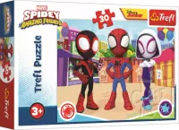 Puzzle dla dzieci z bajkowym motywem Spidey i przyjaciele - 30 elementów