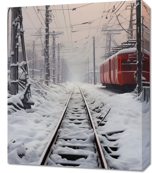 Obraz 50x60cm Podróż po Torach zdjęcie 1