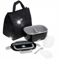 LUNCHBOX PODGRZEWACZ ŻYWNOŚCI SAMOCHODOWY 230V 12V TORBA TERMICZNA AD4521
