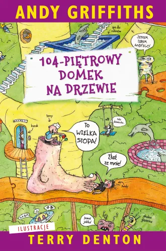 Zabawna książka ilustrowana dla dzieci 104-piętrowy domek na drzewie Tom 8 na Arena.pl