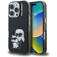 etui karl lagerfeld iml aquarelle karl   & choupette & logo do iphone