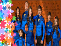 Puzzle tradycyjne - Grzmotomocni