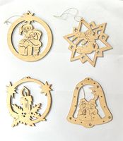 bombka drewno zawieszka wykrawana średnia  10cm Z2 (1)