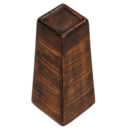 Wazon Ceramiczny Trapez  Brązowy flakon na Arena.pl