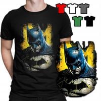 KOSZULKA T-SHIRT MĘSKI WZORY DO WYBORU - BATMAN DC MARVEL - M
