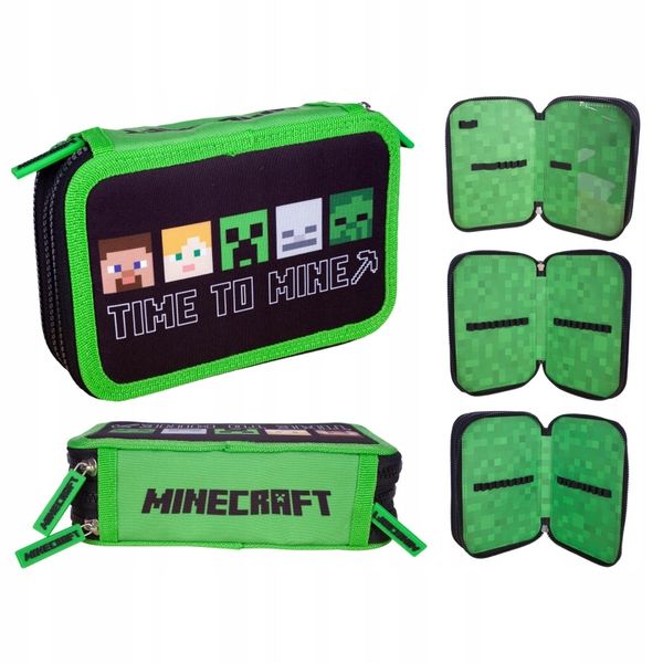 Wyprawka Minecraft - plecak + worek + piórnik zdjęcie 3