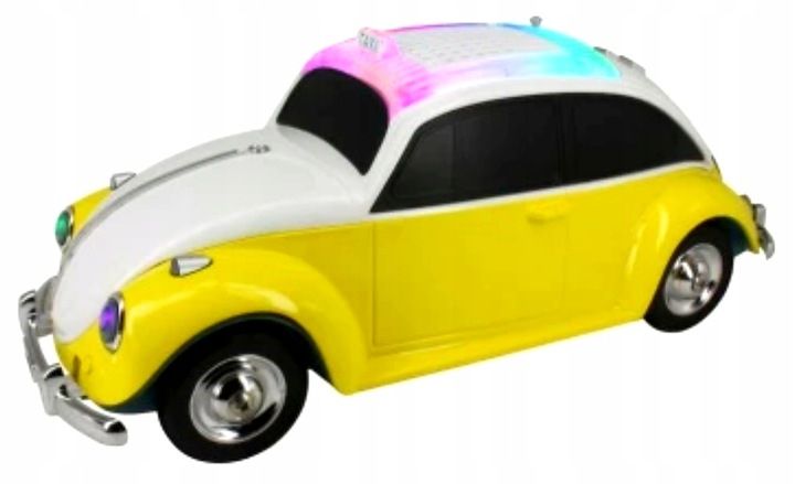 GŁOŚNIK *** W FORMIE SAMOCHODU *** GARBUS *** IDEALNY NA ORYGINALNY PREZENT zdjęcie 1