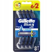 Gillette Blue3 Plus Comfort Jednorazowe Maszynki do Golenia 6+2szt