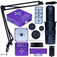 MIKROSKOP CYFROWY Z KAMERĄ PUPPIS PINK PRO 51MP WYSIĘGNIK OBIEKTYW 180X 3W1