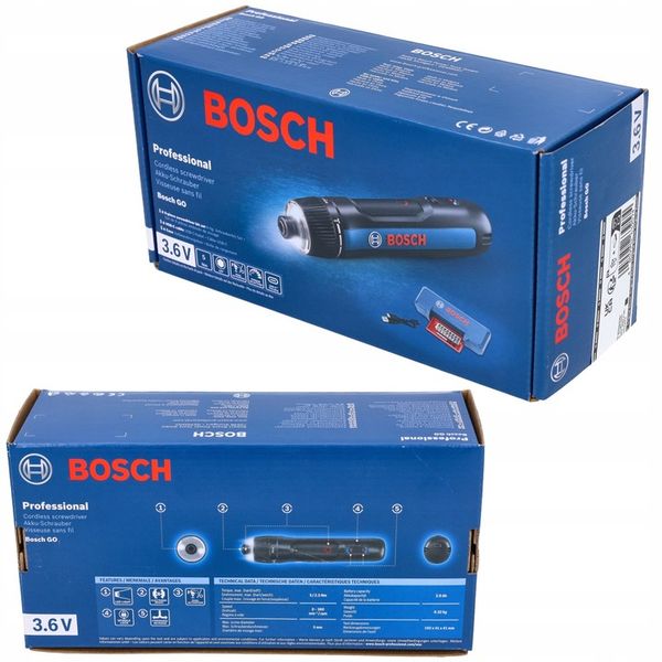 BOSCH GO 3 Inteligentny Śrubokręt akumulatorowy zdjęcie 6