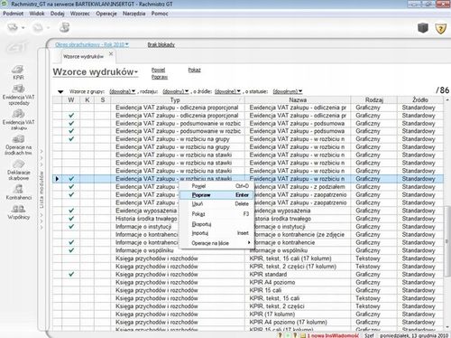 Program INSERT Rachmistrz GT na Arena.pl