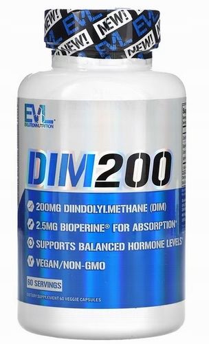 DIM 200mg z Bioperine 60k vege Evlution Nut USA na Arena.pl