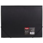 TECZKA NA GUMKĘ A4 CZARNA PATIO 4003