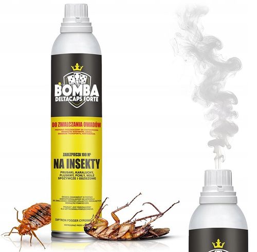 3X BOMBA DELTACAPS PREPARAT ZAMGŁAWIACZ NA PLUSKWY KARALUCHY PRUSAKI na Arena.pl