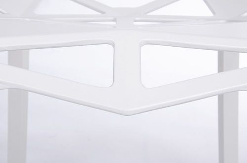 Krzesło SPLIT PREMIUM białe - aluminium, nogi białe na Arena.pl