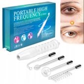 DARSONVAL DERMA WAND 4 Peloty Pielęgnacja elektrody do twarzy włosów ciała