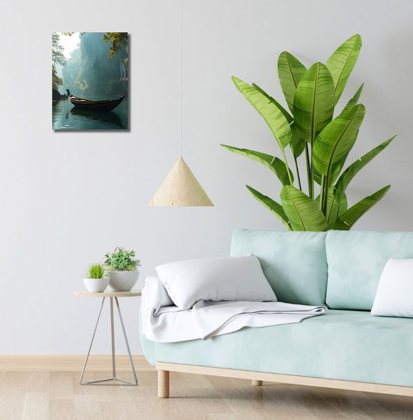 Obraz 30x40cm Samotność na Tafli zdjęcie 2