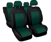 Uniwersalne pokrowce samochodowe SPORT LINE Zielone do BMW 1