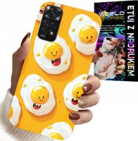 ETUI DO XIAOMI NOTE 11 PRO - SŁODKIE UŚMIECHNIĘTE JAJKA CASE + FOLIA