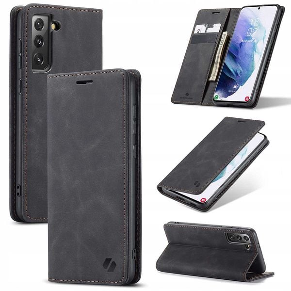 Spacecase Wallet Galaxy S21+ Black zdjęcie 11
