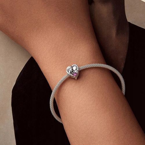 Charms Zawieszka Charms Serce Mama i Dziecko Srebro 925 Charmsy Trusky na Arena.pl